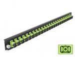 Pannello-frontale-della-scatola-di-giunzione-da-19--Delock-24-porte-SC-Simplex-verde-lime