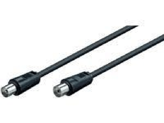 Microconnect COAX050 cavo coassiale 5 m Nero