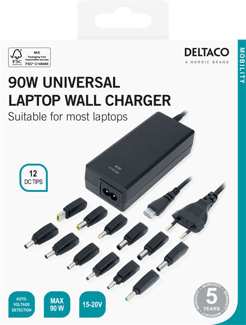Deltaco-SMP-90W12-adattatore-e-invertitore-Interno-90-W-Nero--DELTACO-Universal-Laptop-Charger-15-20V-6A-90W-12-tips