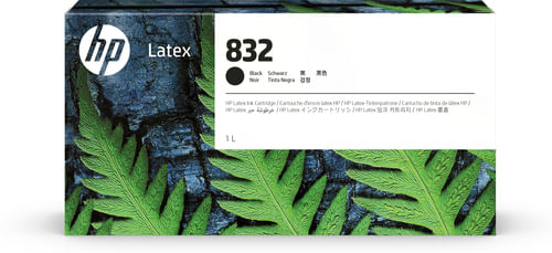 HP Cartuccia di inchiostro 832 Latex nero da 1 l