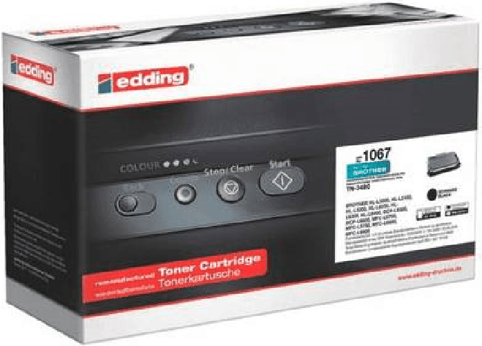 Edding toner edding EDD-1067 nero compatibile con Brother TN-3480