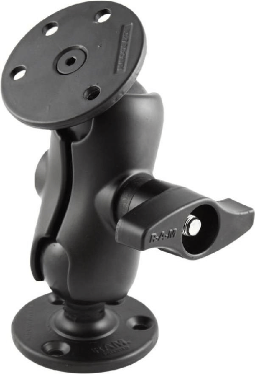 RAM Mounts RAM-D-101U-C-IN1 kit di fissaggio Nero Alluminio, Gomma