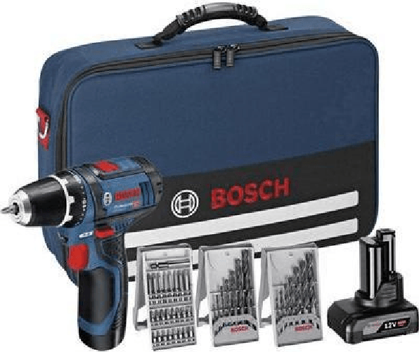 Bosch 0615990HV1 Senza chiave Nero, Blu, Rosso