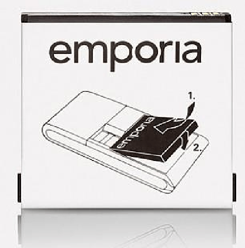 Emporia-1020mAh-Li-Ion-Batteria-Nero