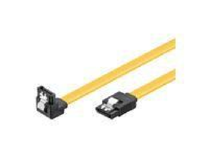 Microconnect SAT15005A1C6 cavo SATA 0,5 m SATA 7-pin Giallo (SATA cable 6GB, SATA III 0,50M