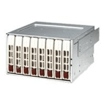 Supermicro-M28E1---GehA¤use-fA¼r-Speicherlaufwerke-mit-LA¼fter---2.5---6.4-cm----weiA