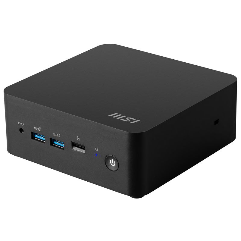 MSI-Cubi-NUC-1M-031XIT-Intel-Core-3-100U-8-GB-DDR5-SDRAM-512-GB-SSD-FreeDOS-Mini-PC-Nero