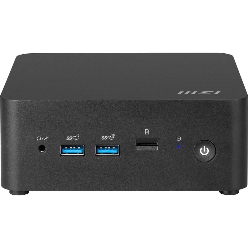 MSI-Cubi-NUC-1M-031XIT-Intel-Core-3-100U-8-GB-DDR5-SDRAM-512-GB-SSD-FreeDOS-Mini-PC-Nero