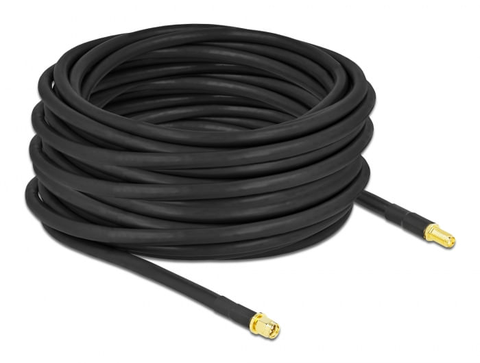 Delock ÃÂ¢Ã¢âÂ¬ÃÂ¢ AnschlÃ Â¼sse: 1 x SMA Stecker > 1 x SMA Buchse ÃÂ¢Ã¢âÂ¬ÃÂ¢ Impedanz: 50 Ohm ÃÂ¢Ã¢âÂ¬ÃÂ¢