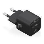 AISENS ASCH-30W1P019-BK Caricabatterie per dispositivi mobili Universale Nero AC Ricarica rapida Interno