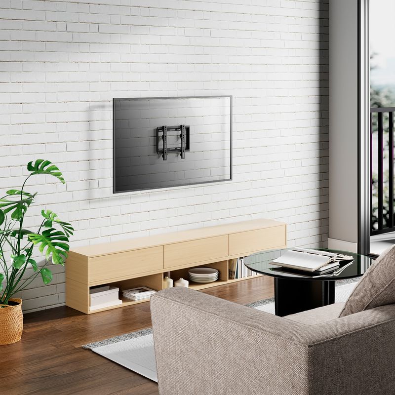 AISENS-WT42F-157-Supporto-TV-a-parete-1067-cm--42---Nero