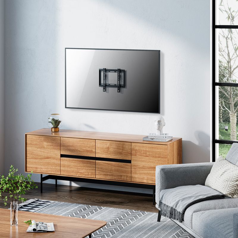AISENS-WT42F-157-Supporto-TV-a-parete-1067-cm--42---Nero