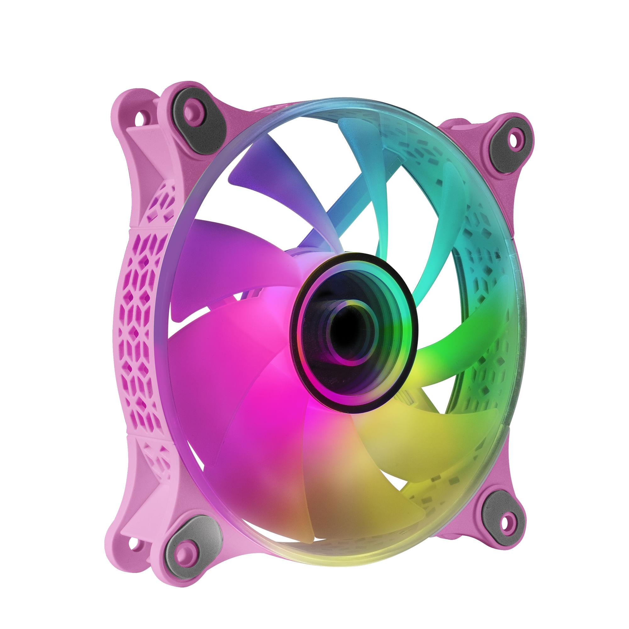 Mars Gaming MF3DP sistema di raffreddamento per computer Case per computer Ventilatore 12 cm Rosa 1 pz