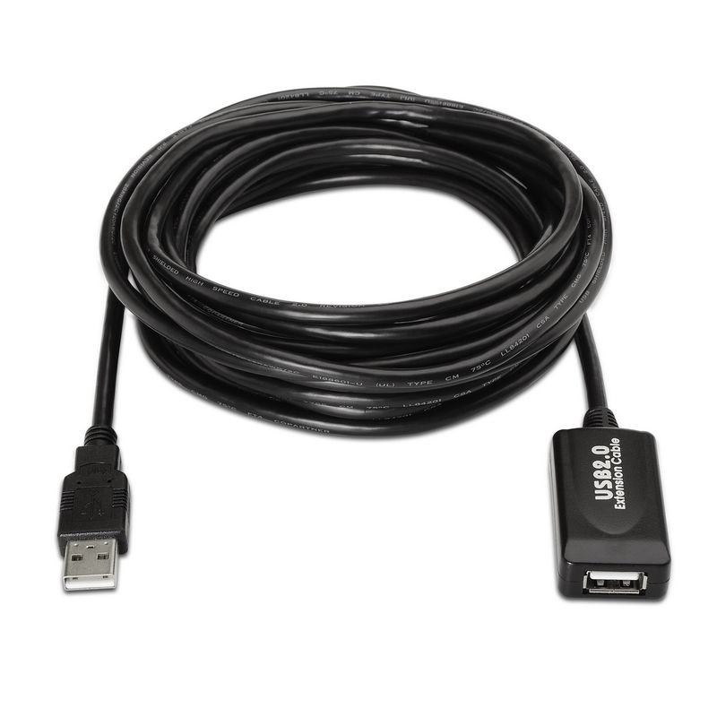 AISENS-A101-0018-cavo-USB-5-m-USB-2.0-USB-A-Nero