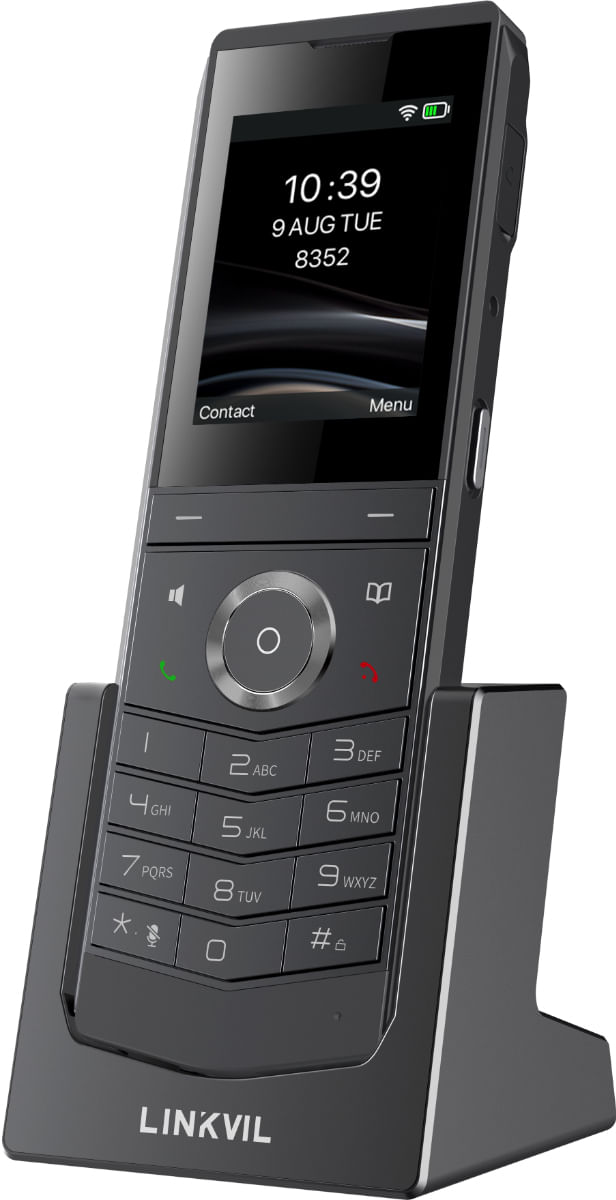 Fanvil W611W V2 telefono IP Nero 4 linee LCD Wi-Fi