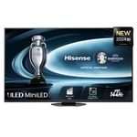 Hisense Germany GmbH Hisense 75U8NQ TV 190,5 cm (75") 4K Ultra HD Smart TV Nero 3000 cd/mÃÂ²