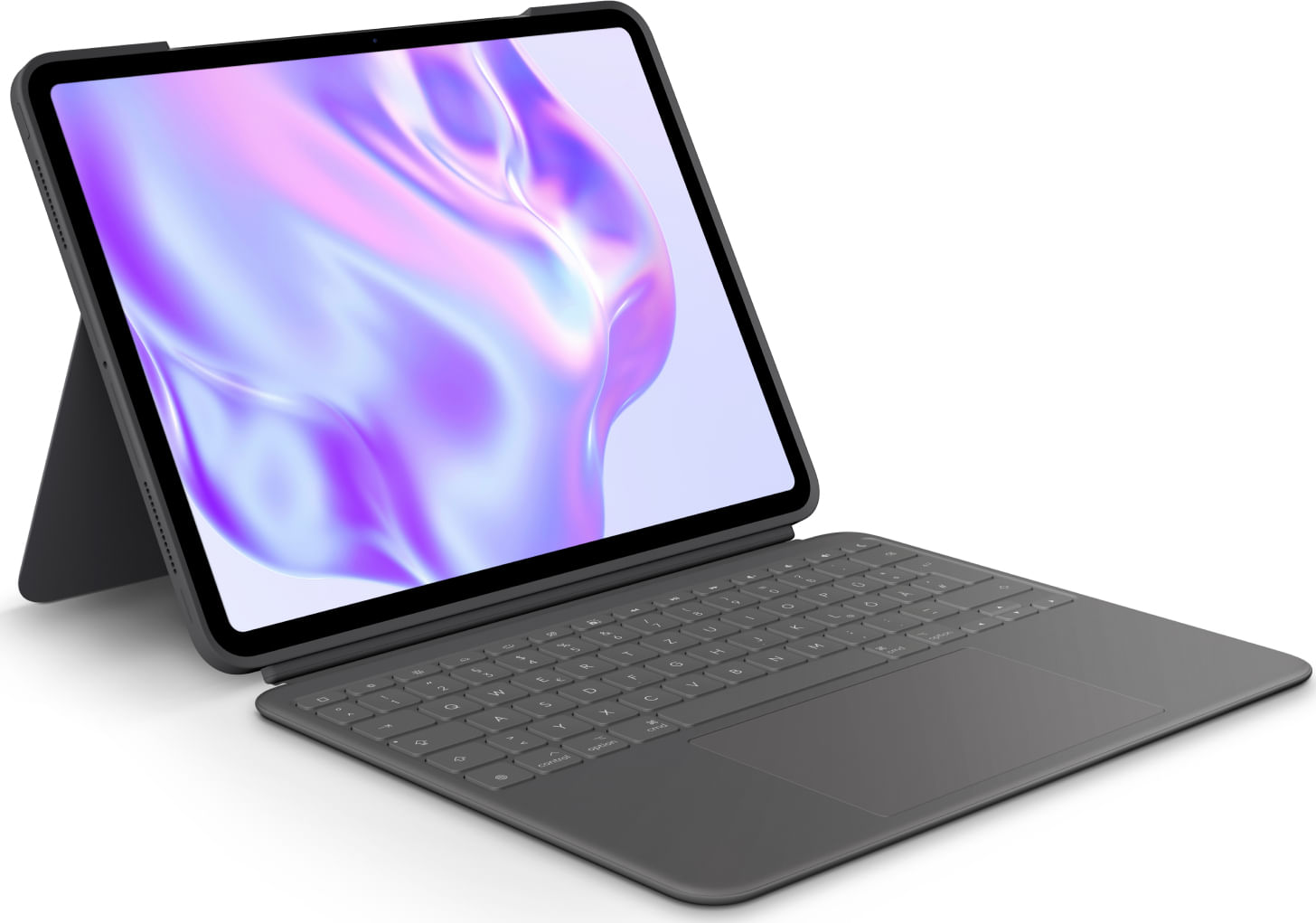 Logitech Combo Touch QWERTZ Tedesco Smart Connector Grafite