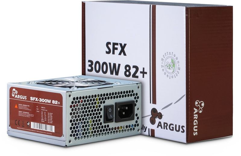 Inter-Tech-SFX-300W-alimentatore-per-computer-ATX-Grigio--Sfx-300W-Power-Supply-Unit---20-4-Pin-Atx-Atx-Grey---Warranty-