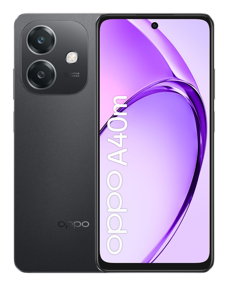 OPPO-A40M-Smartphone-Fotocamera-AI-50MP-Selfie-5MP-Display-6.67-90HZ-LCD-HD-5100mAh-RAM-16-GB--88---ROM-256GB-IP54-Versi
