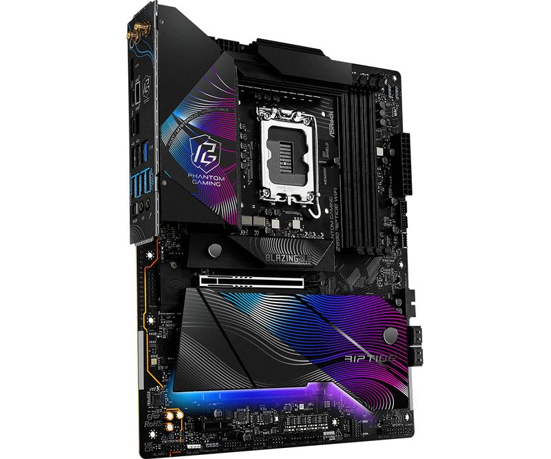 Asrock-Z890-Riptide-WiFi-Intel-Z890-LGA-1851-Socket-V1-ATX--ASRock-Z890-RIPTIDE-WIFI-PHANTOM-GAMING-Intel-1851-Socket-Mo