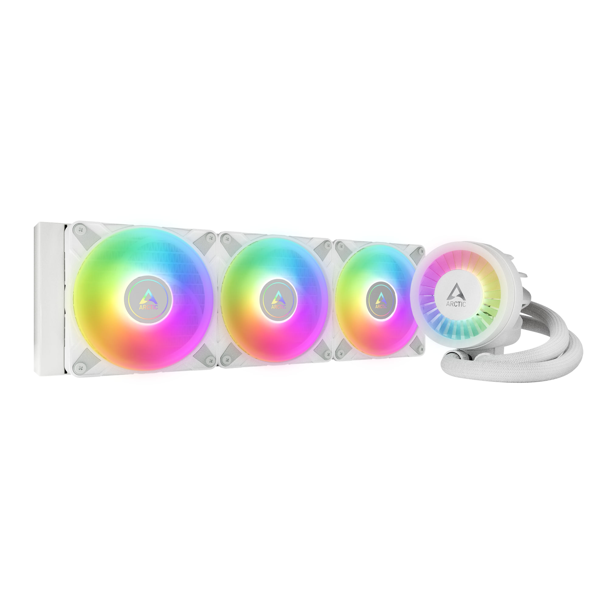 ARCTIC Liquid Freezer III 360 A-RGB Processore Raffreddatore di liquidi tutto in uno 12 cm Bianco 1 pz