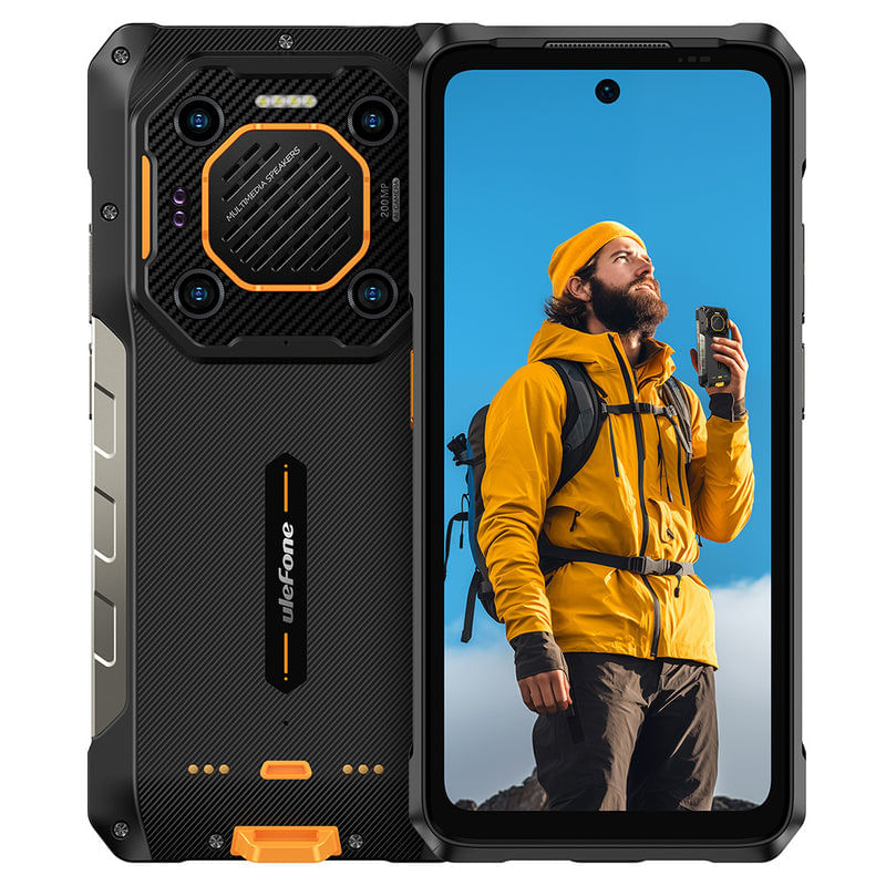 Ulefone Armor 26 Ultra 17,2 cm (6.78") Dual SIM ibrida Android 13 5G USB tipo-C 12 GB 512 GB 15600 mAh Nero