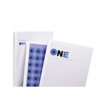 GBC Copertine per rilegatura termica Standard 25 mm bianche [50] (GBC IB370106 Standard White 25mm Thermal Binding Cover