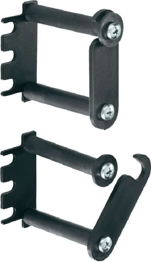 Rittal DK Cable Routing Bar - Rack-Kabel-Managementkit (horizontal) - 1U - 48,3 cm (19") (7111.214)