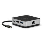 OWC USB-C Travel Dock E 6 ports : 2x USB3.2 Gen1 / USB-C / GbE / SD / HDMI 2.0 - Gris SidÃÆÃâÃâÃÂ©ral