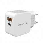 Nevox-USB-PD-Type-C---caricabatterie-QC3.0-30-watt-bianco