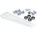 InLine 25,40cm (10") Patchpanel Leerblech 12-fach - fÃ¼r Keystone Module - 1HE - RAL 9005 sch (19109C)