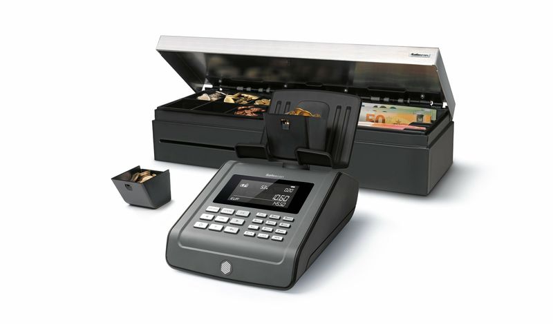 Bicchieri-per-monete-Safescan-4617CC---Preparazione-semplice-del-contante---Conteggio-veloce---CompatibilitA A -con-i-cass