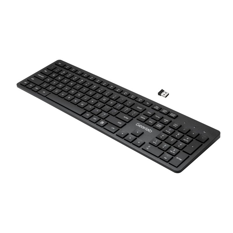eSTUFF-GLB212202-tastiera-USB-QWERTY-US-International-Nero--G220-Wireless-Keyboard---US-International---Warranty--24M-