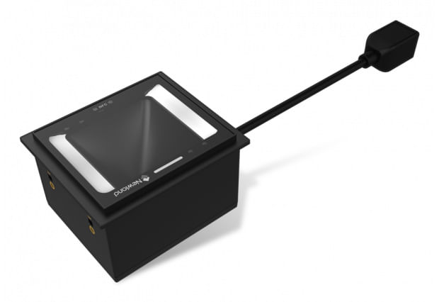 Newland FM3281 Grouper Lettore di codici a barre integrato 1D/2D CMOS Nero (FM3281 2D MEGA PIXEL FIXED - MOUNTED READER