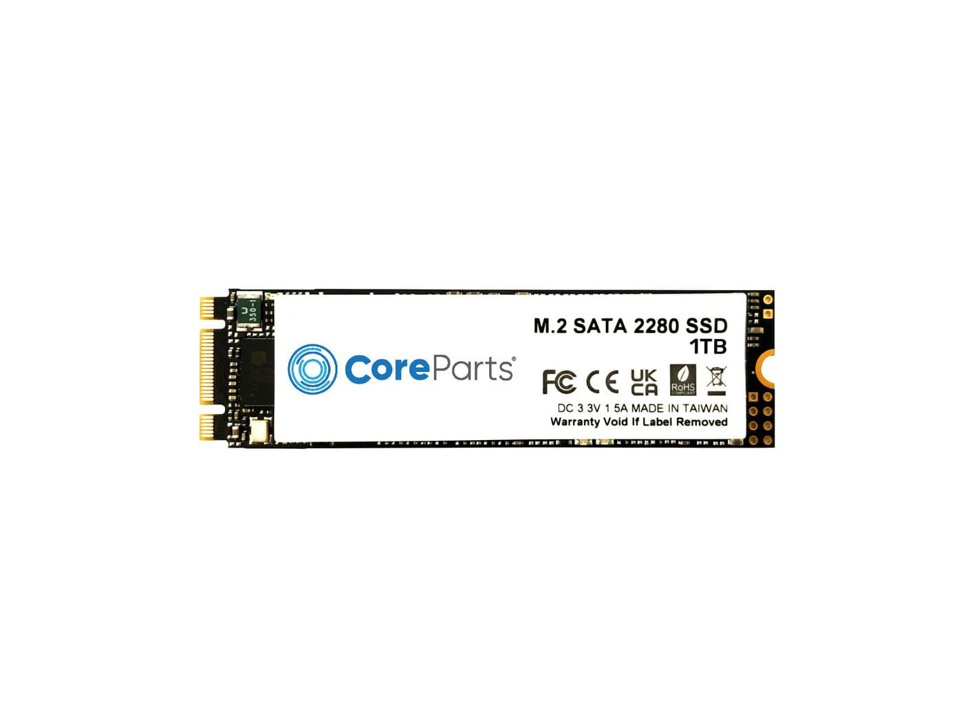 CoreParts CPSSD-M.2SATA-1TB drives allo stato solido M.2 Serial ATA III (1TB M.2 SATA III 2280 - 1TB M.2 SATA III 2280,