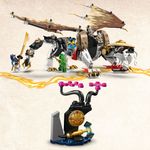 LEGO-NINJAGO-71809-Egalt-il-Drago-Maestro-Giocattolo-con-Action-Figure-Snodabile-Giochi-per-Bambini-di-8--con-5-Minifigure