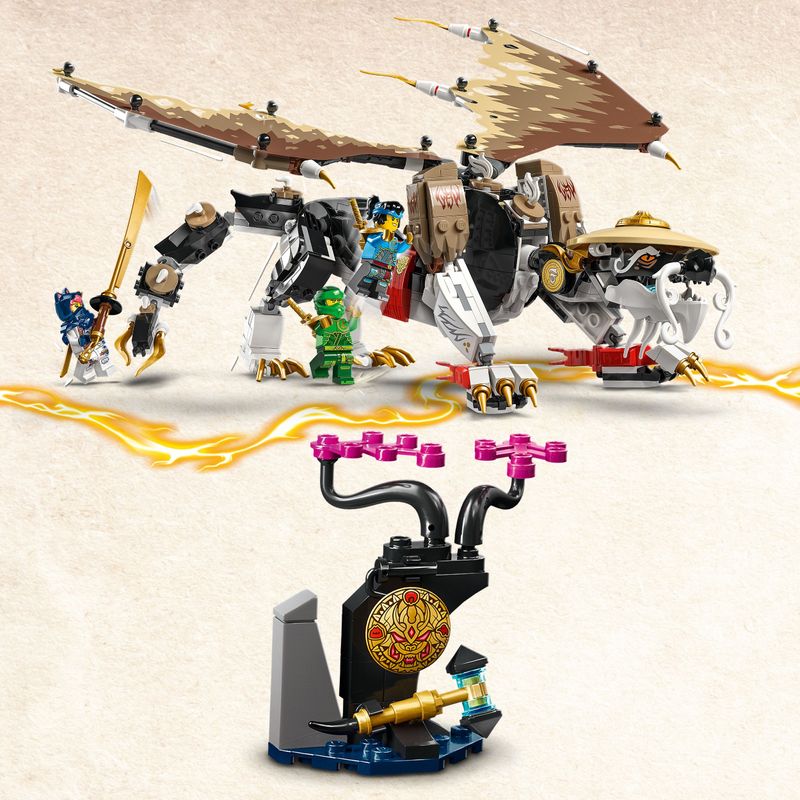 LEGO-NINJAGO-71809-Egalt-il-Drago-Maestro-Giocattolo-con-Action-Figure-Snodabile-Giochi-per-Bambini-di-8--con-5-Minifigure