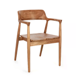 Bizzotto Sedia Suzy moderna in legno naturale (2 Pezzi) - ELOISE