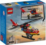 LEGO-City-60411-Elicottero-dei-Pompieri-Veicolo-Giocattolo-con-2-Elementi-Lancia-Acqua-e-Minifigure-Giochi-per-Bambini-5-