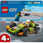 LEGO City 60399 Auto da Corsa Verde, Macchina Giocattolo per Bambini di 4+ Anni