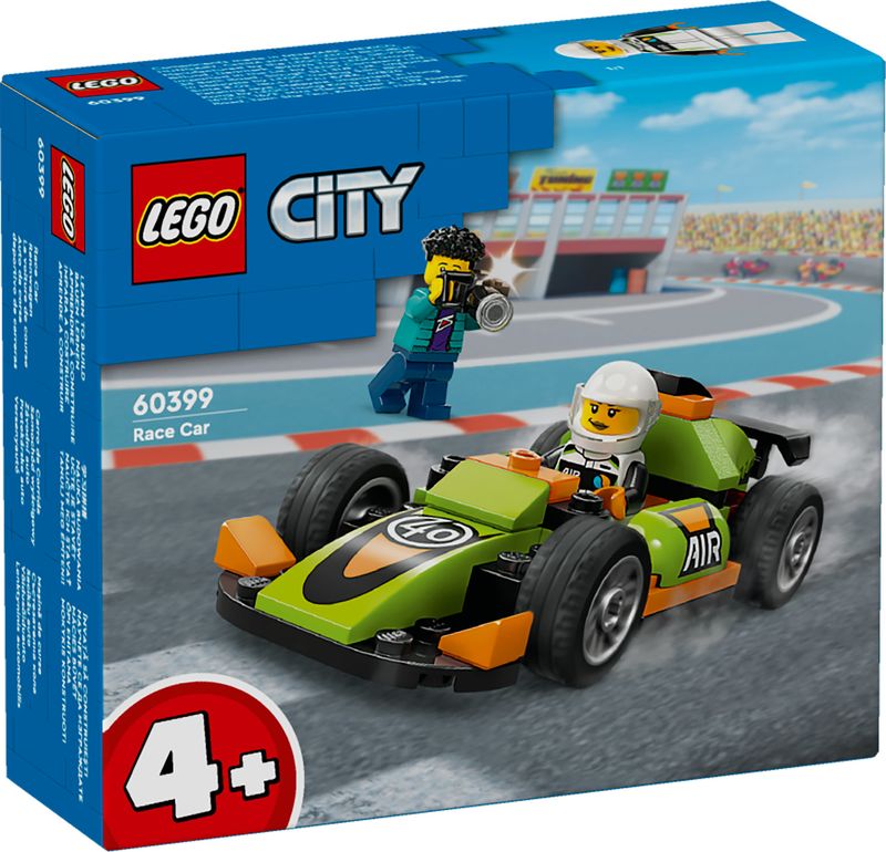 LEGO-City-60399-Auto-da-Corsa-Verde-Macchina-Giocattolo-per-Bambini-di-4--Anni-Modellino-da-Costruire-di-Veicolo-Formula-1