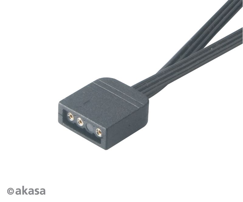 Akasa-AK-CBLD08-12BK-cavo-di-segnale-012-m-Nero--Akasa-Addressable-RGB-LED-Splitter-Cable-