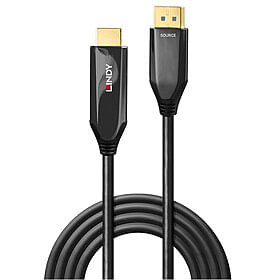 Lindy-40932-cavo-e-adattatore-video-3-m-DisplayPort-HDMI-Nero--3M-ACTIVE-DISPLAYPORT-1.4-AN-HDMI-8-