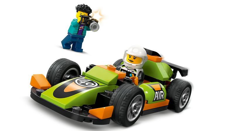 LEGO-City-60399-Auto-da-Corsa-Verde-Macchina-Giocattolo-per-Bambini-di-4--Anni-Modellino-da-Costruire-di-Veicolo-Formula-1