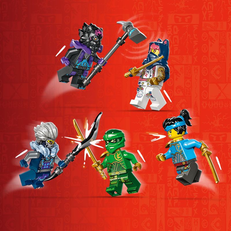 LEGO-NINJAGO-71809-Egalt-il-Drago-Maestro-Giocattolo-con-Action-Figure-Snodabile-Giochi-per-Bambini-di-8--con-5-Minifigure