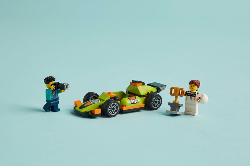 LEGO-City-60399-Auto-da-Corsa-Verde-Macchina-Giocattolo-per-Bambini-di-4--Anni-Modellino-da-Costruire-di-Veicolo-Formula-1