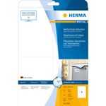HERMA Inkjet Folien-Etiketten, 105 x 148 mm, weiÃ permanent haftend, Folien-Etiketten, matt, selbstklebend,