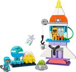 LEGO-DUPLO-10422-Avventura-dello-Space-Shuttle-3-in-1-Astronave-Giocattolo-Didattica-Gioco-Educativo-per-Bambini-di-3--Anni