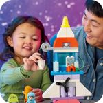 LEGO-DUPLO-10422-Avventura-dello-Space-Shuttle-3-in-1-Astronave-Giocattolo-Didattica-Gioco-Educativo-per-Bambini-di-3--Anni