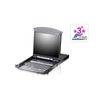 Aten-16-Port-Dual-Rail-LCD-17---KVM-Switch-LCD-console---Cat5-High-Density-KVM-Switch-KVM-over-IP--TASTIERA-INGLESE